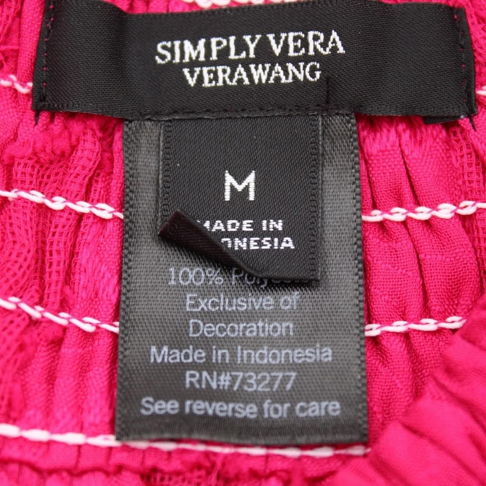 Simply Vera Vera Wang Pink Lace Party Dress Size M NWT - Picture 11 of 12